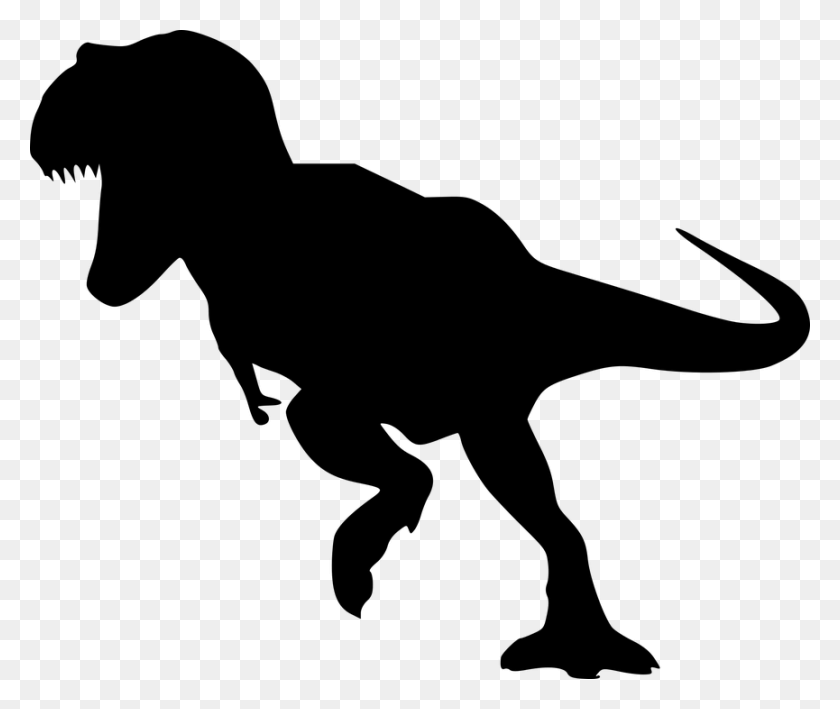 865x720 Free Photo Silhouette Dino Giant Lizard Running Dinosaur - Dinosaur Silhouette PNG