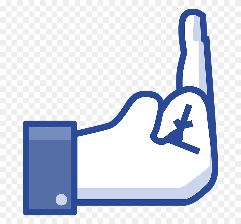 682x720 Free Photo Symbols Facebook Social Network Like Do Not Like It - Facebook Like PNG