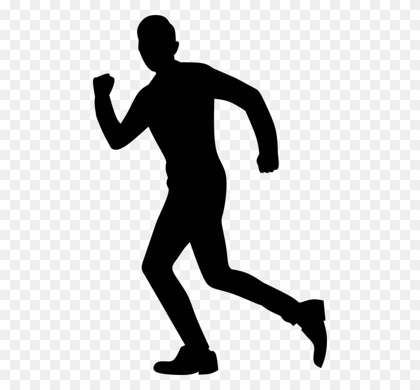 468x720 Foto Gratis Caminar Pose Hombre De Cuerpo Entero Casual Correr Corriendo - Persona Corriendo Png