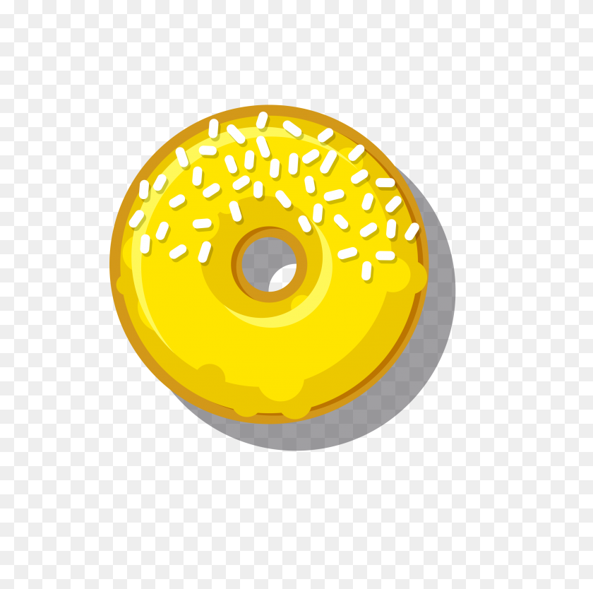 2638x2620 Free Photo Yellow Donut - Donut Holes Clipart