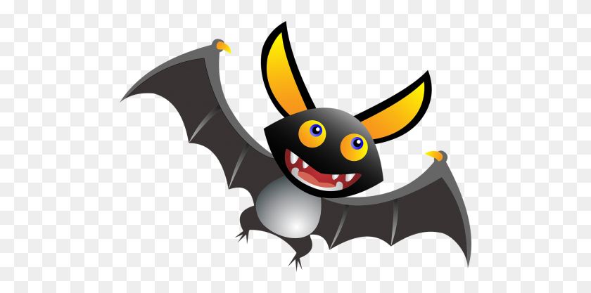 500x357 Бесплатные Фото Cartoon Fanged Bat Search, Download - Flying Bat Clipart