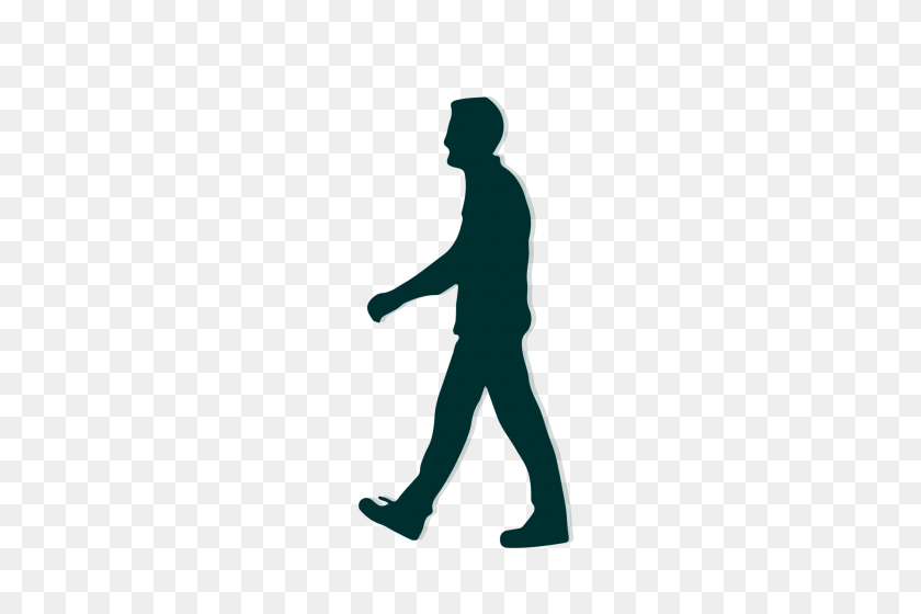 500x500 Free Photos Man Walking Silhouette Clipart Search, Download - Man Walking PNG