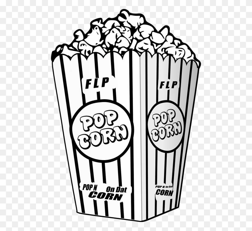 500x712 Free Photos Movie Popcorn Search, Download - Popcorn Bucket Clipart