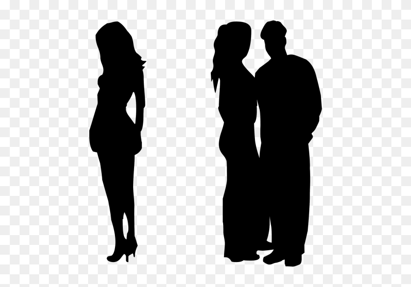 500x526 Free Photos People Silhouette Search, Download - People Silhouette PNG