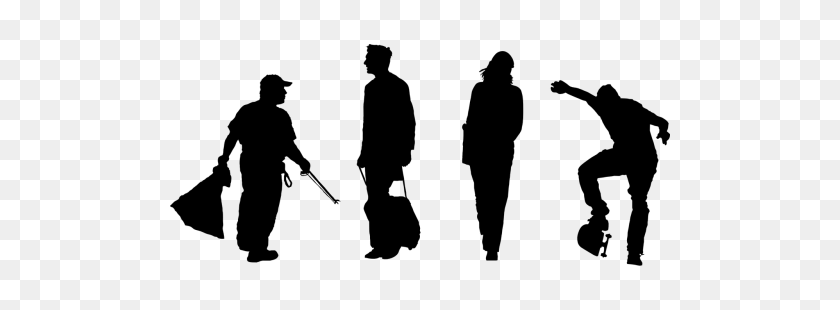 500x250 Free Photos Silhouette Man Hiking Search, Download - People Walking Silhouette PNG