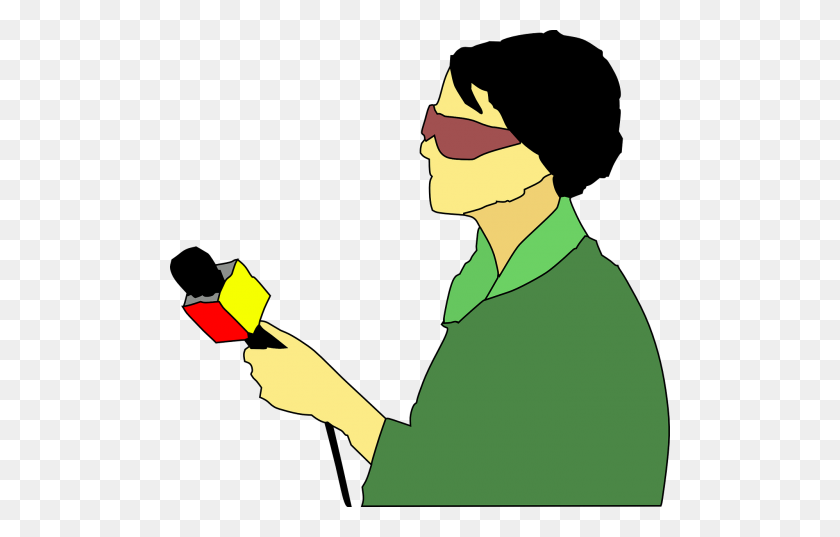 500x477 Free Photos Television Journalist Search, Download - Periodista Clipart