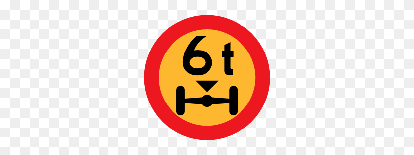 256x256 Бесплатные Пиктограммы Дорожные Знаки Значок Знак Колесная База - Знак Х Png