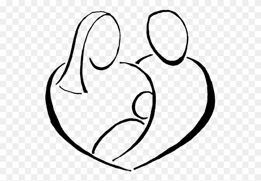 550x522 Free Picture Of A Family - Hands Together Clipart