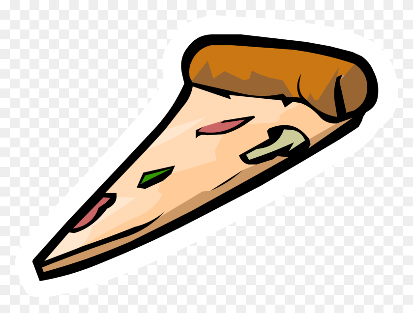 1363x1009 Free Pizza Slice Cartoon - Club Clipart