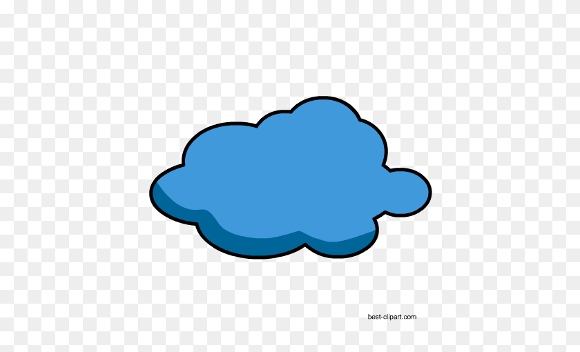450x450 Free Png Cloud Clip Art - Rainbow With Clouds Clipart
