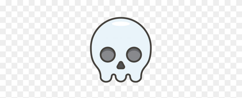 379x283 Free Png Image - Skull Emoji PNG
