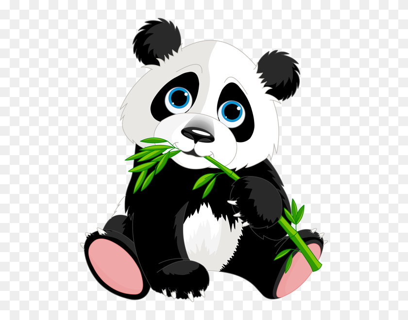 522x600 Free Png Panda Transparent Images - Panda Clipart