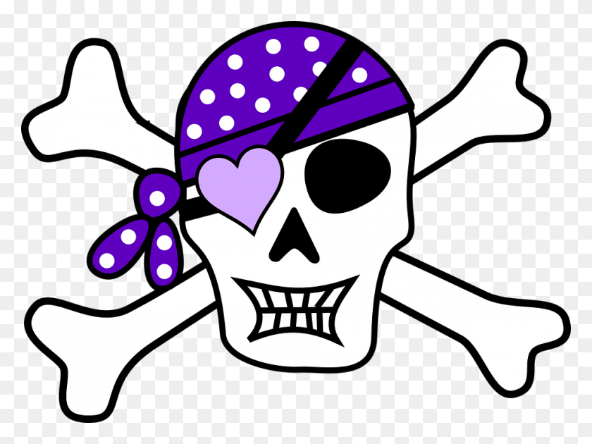 960x702 Free Png Pirate Skull Transparent Pirate Skull Images - Skull And Crossbones PNG