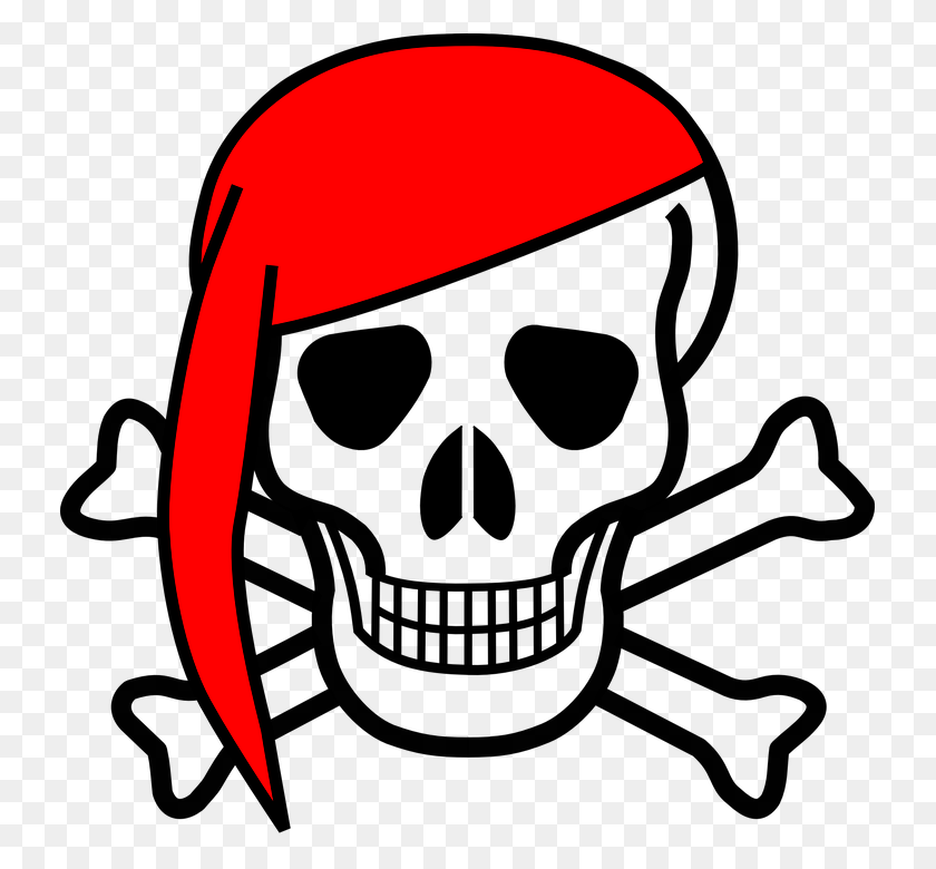 731x720 Free Png Pirate Skull Transparent Pirate Skull Images - Skull Clipart PNG