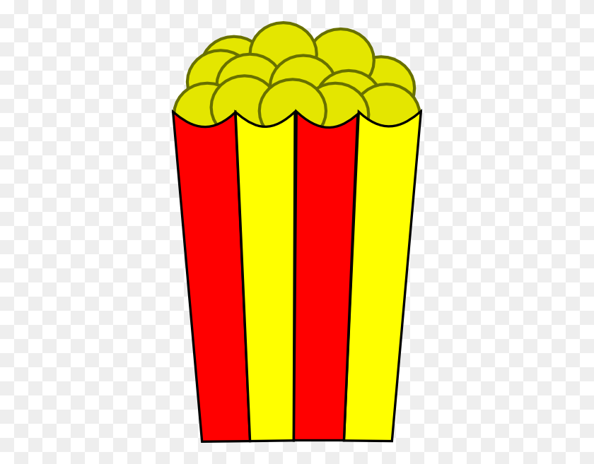 354x597 Free Popcorn Clipart - Popcorn Bag Clipart