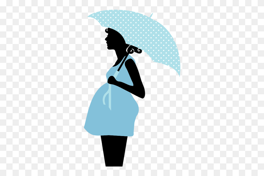 308x500 Free Pregnant Woman Cartoon Clipart - Pregnant Clipart Free
