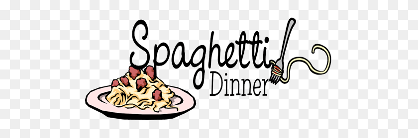 500x218 Free Press, Wv - Spaghetti Dinner Clip Art