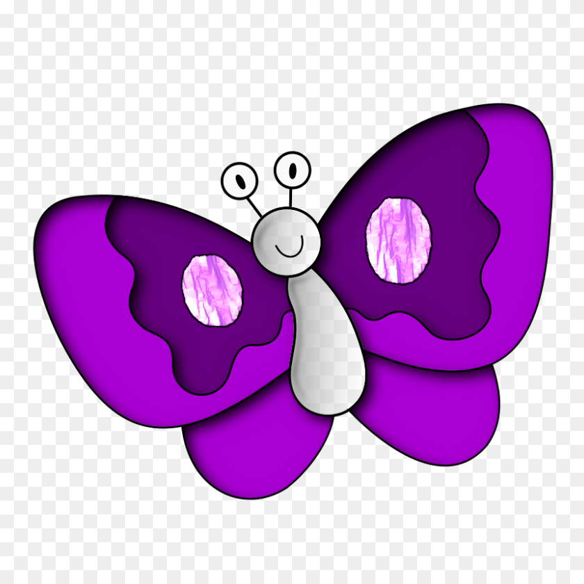 800x800 Free Purple Butterflies Png, Vector, Free Download On Heypik - Purple Butterfly PNG