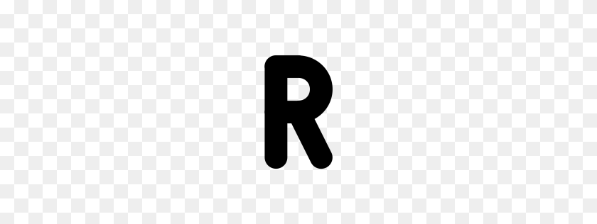 256x256 Free R, Character, Alphabet, Letter Icon Download Png - Letra R Png