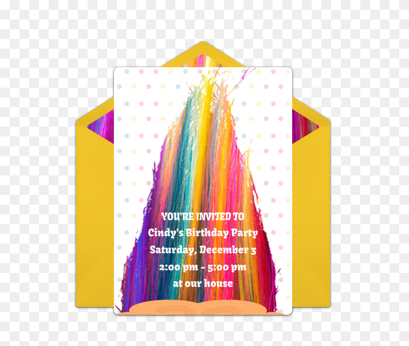 650x650 Free Rainbow Hair Invitations Girl Birthday Ideas - Trolls Hair PNG