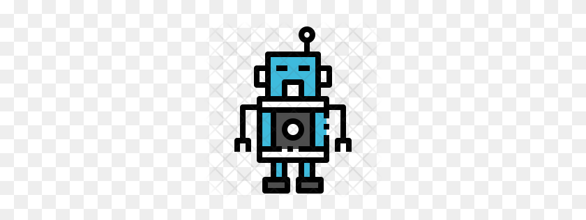 256x256 Descarga De Icono De Robo Png, Formatos - Robot Png