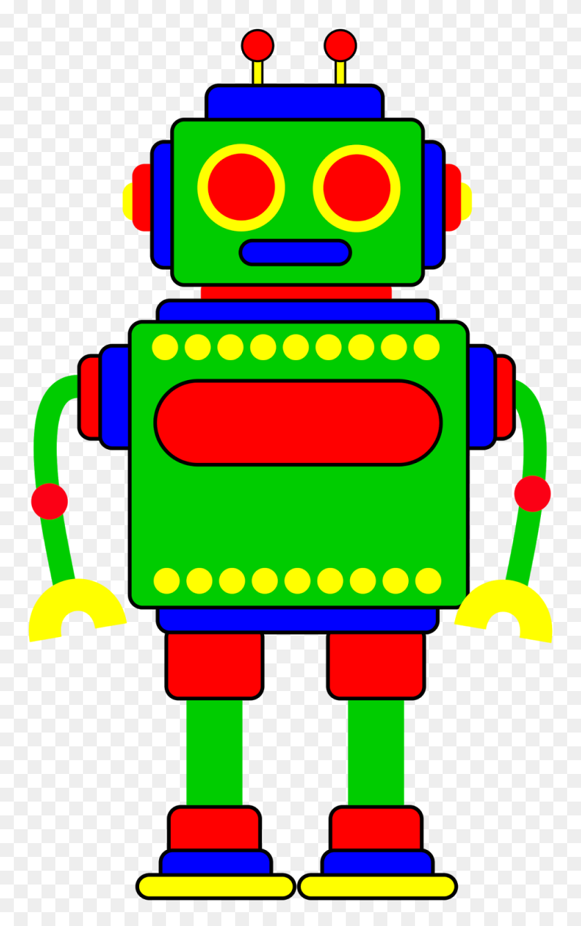 975x1600 Imágenes Prediseñadas De Robots Gratis Para Aulas, Maestros Y Padres Robots - Clipart De Artes Y Manualidades