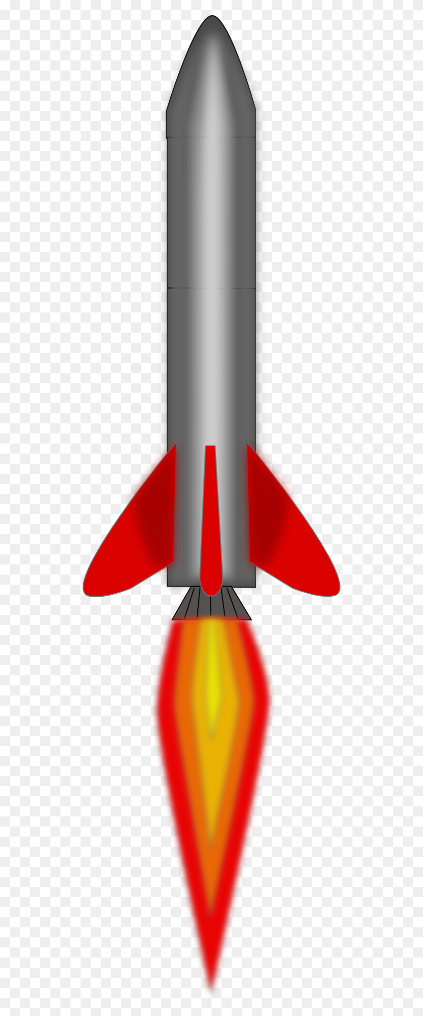 512x1956 Free Rocket Images - Rocket Blast Off Clipart