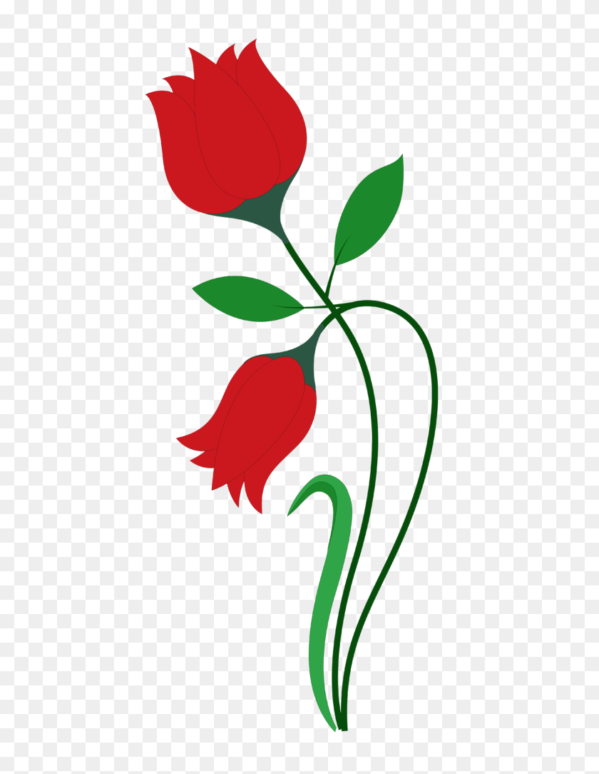 622x1024 Free Rose Flower Vector Png Transparent Image Vector, Clipart - Rose Png Transparent