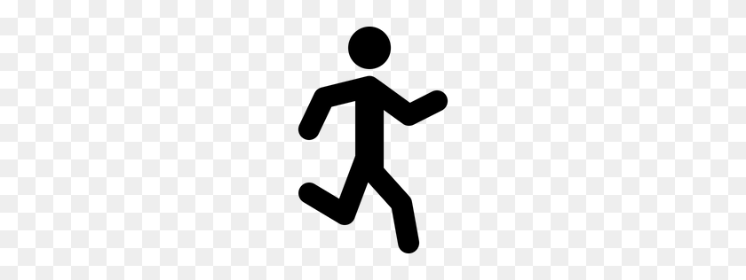 256x256 Free Run, Running, Athlete, Jogging, Exercise, Fitness Icon - Fitness Icon PNG