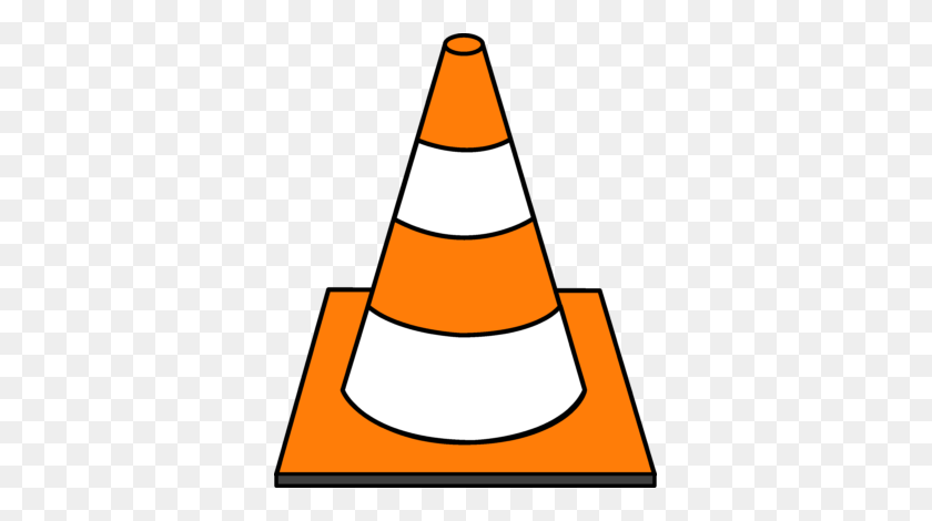 345x410 Free Safety Clipart Clipart Clipartix - Construction Cone Clipart