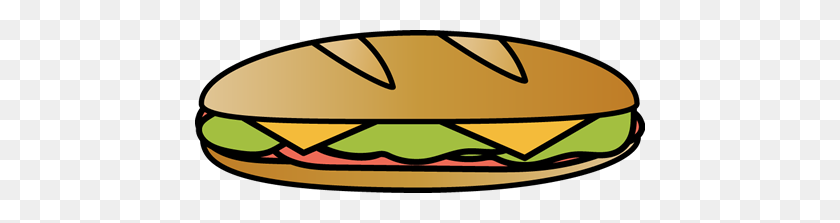 450x163 Free Sandwich Clipart - Long Clipart