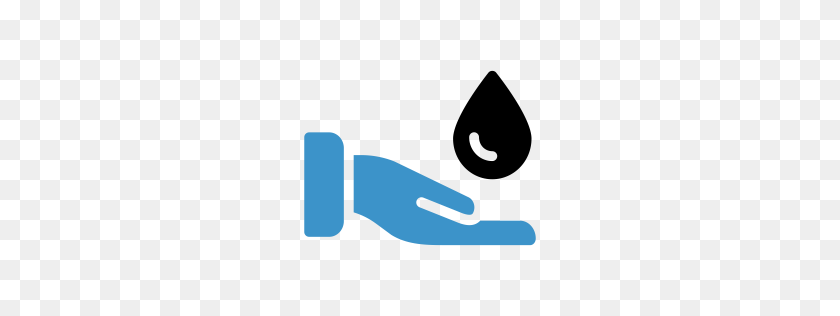 256x256 Free Save Water Icon Descargar Png - Icono De Agua Png