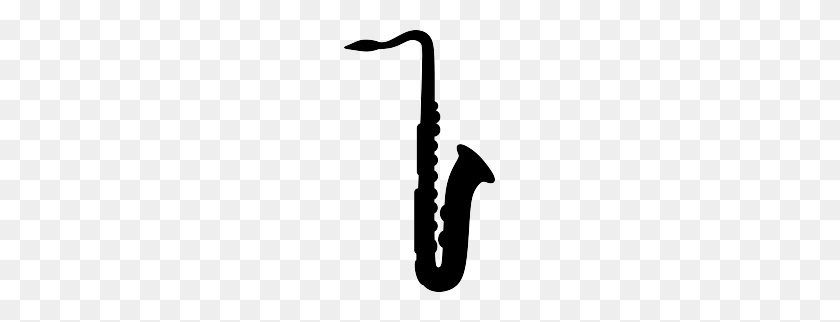 263x262 Silueta De Saxofón Gratis Tomando Música - Clip De Saxofón