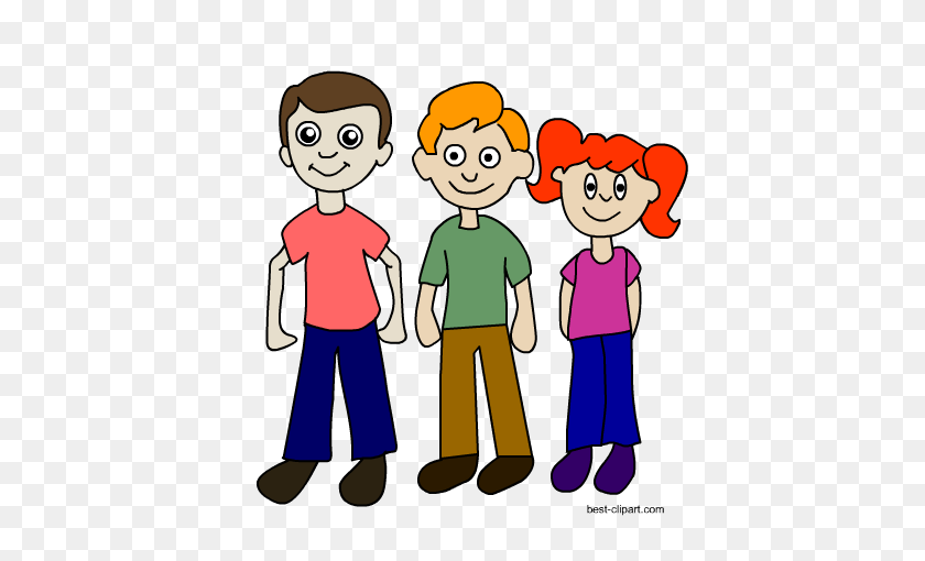 450x450 Free School And Classroom Clip Art - Kids Playing At School Clipart