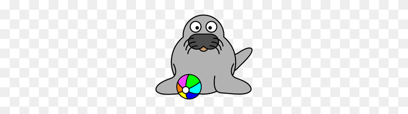 200x175 Free Seal Clipart Png, Seal Icons - Baby Seal Clipart