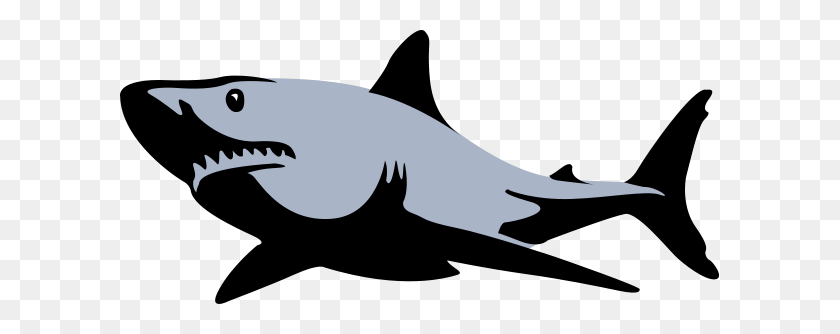 600x274 Imágenes Prediseñadas De Tiburón Gratis - Clipart De Depredador