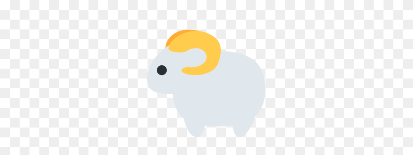 256x256 Free Sheep, Ewe, Goat, Horn, Animal Icon Download Png - Goat Emoji PNG
