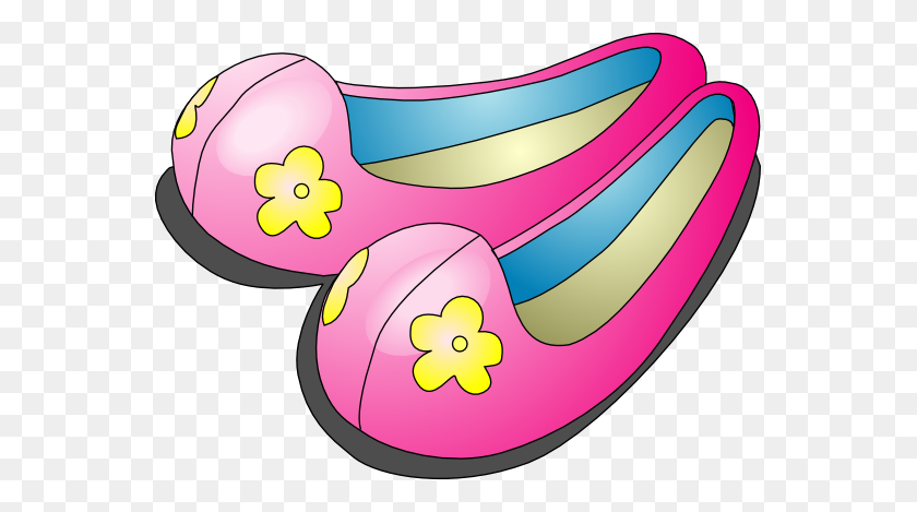 555x409 Free Shoe Clip Art - Ruby Slippers Clip Art