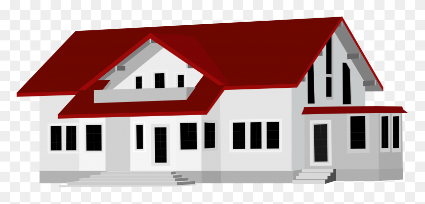 5000x2211 Free Simple House Clipart Clipart Png Hermosa Plantilla - Simple House Clipart