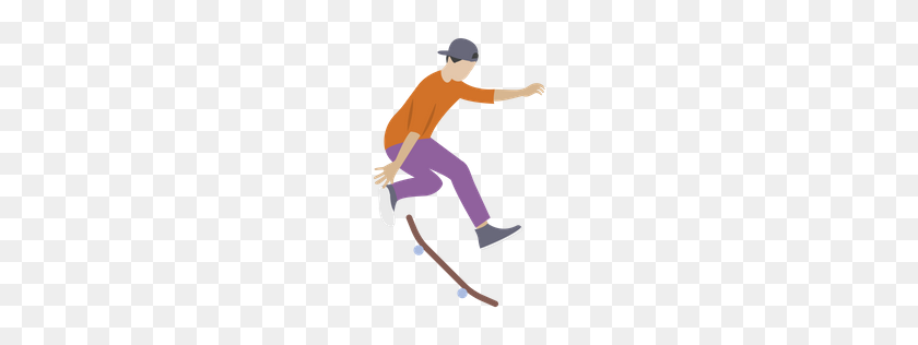 256x256 Free Skateboarder Icon Download Png - Skateboarder PNG