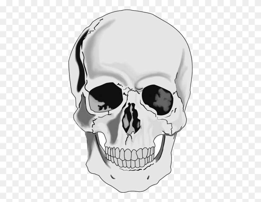 400x590 Free Skull Clipart Free Download Clip Art - Skull Clipart Free