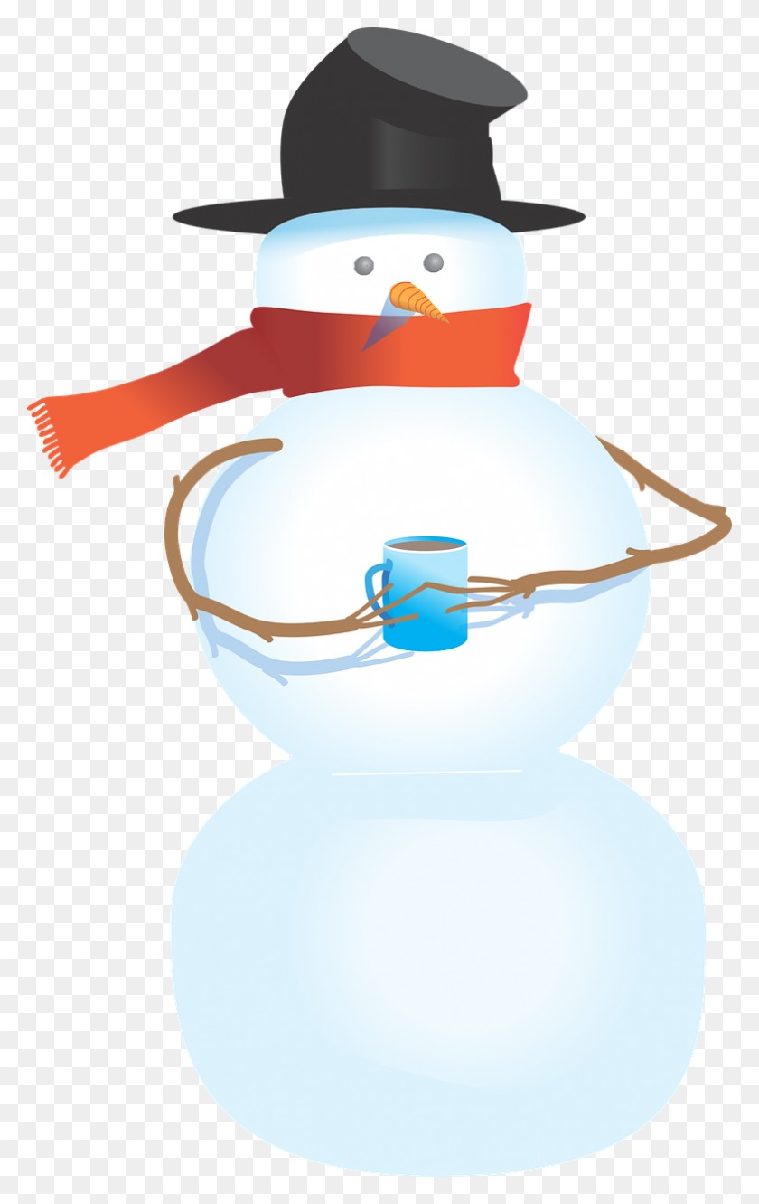 785x1280 Бесплатные Рождественские Картинки Снеговик - Семейный Клипарт Снеговик
