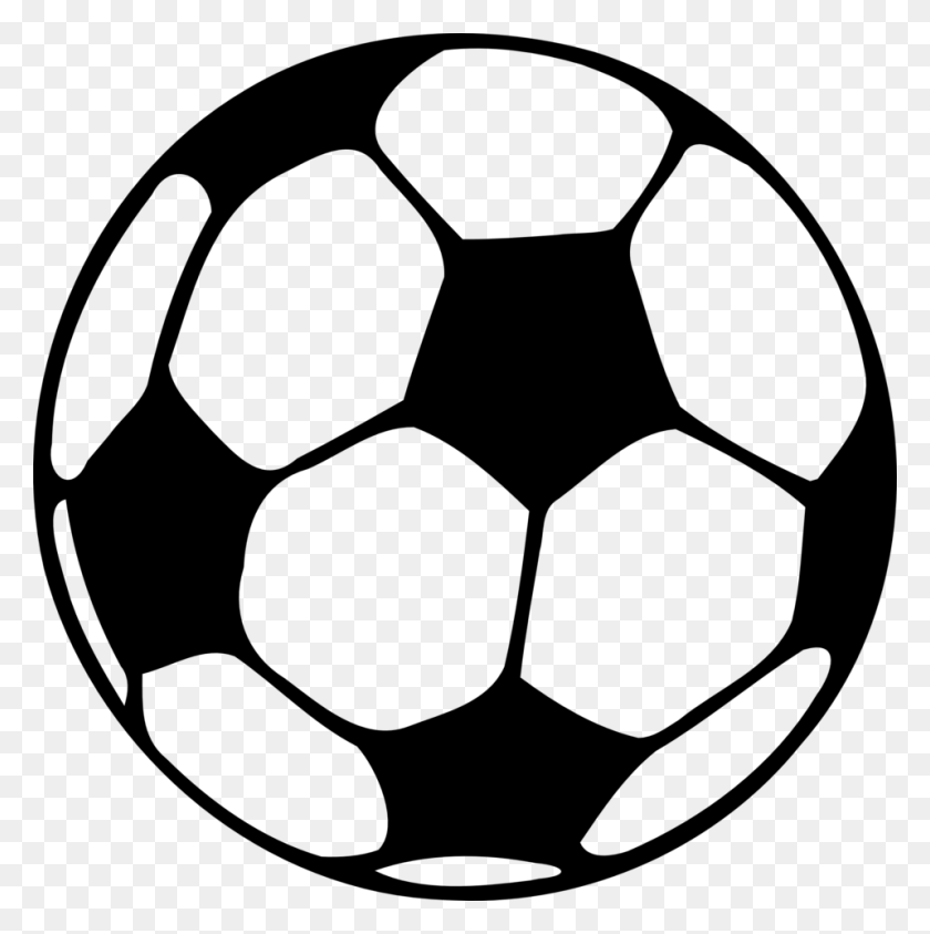 958x962 Free Soccer Ball Outline Download Clipart On Showy Fiscalreform - Soccer Ball Clipart Black And White