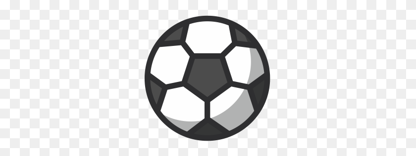 256x256 Free Soccer Icon Download Png, Formats - Soccer PNG
