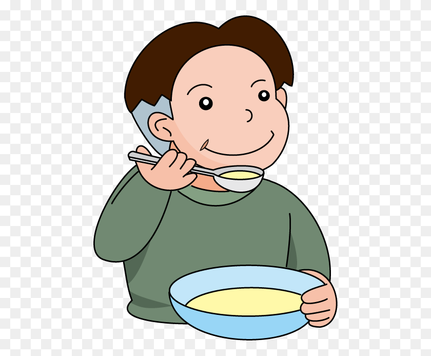 476x633 Free Soup Clipart The Cliparts - Eating Clipart PNG