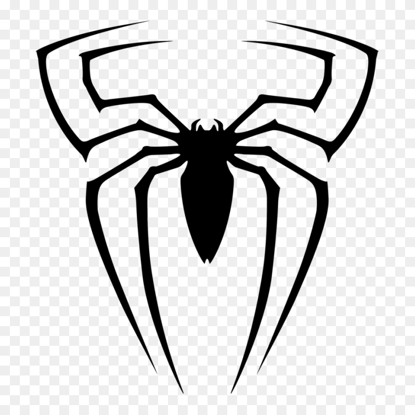 900x900 Free Spiderman Symbol - Hydra Clipart
