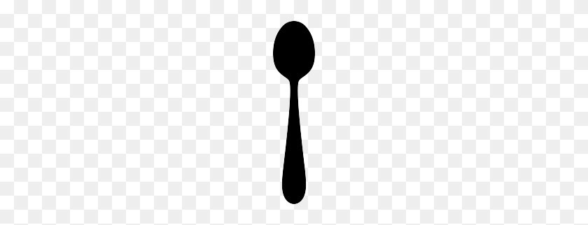 263x262 Free Spoon Silhouette Cricut Projects - Spoon Clipart Black And White