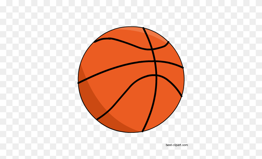 450x450 Free Sports Balls And Other Sports Clip Art - Basketball PNG Transparent