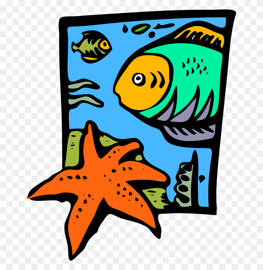 669x800 Free Starfish Clipart - Starfish Images Clip Art