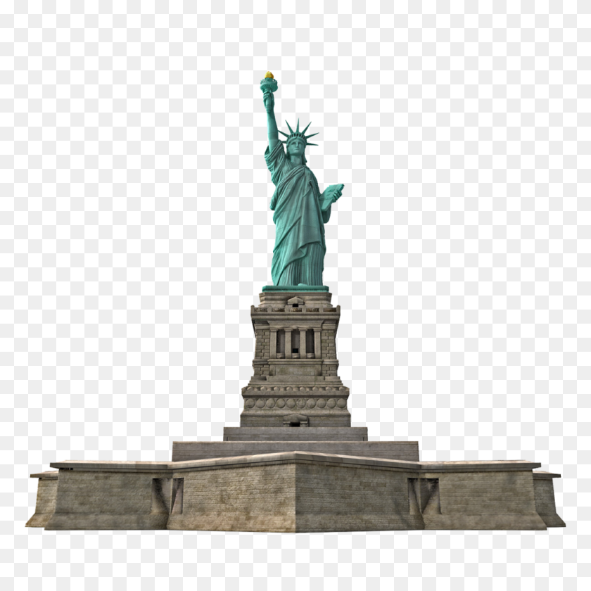 1024x1024 Estatua De La Libertad Png Fotos - Escultura Png